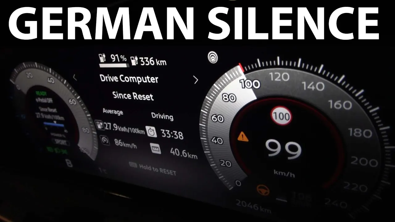 Nissan Ariya 87 kWh FWD acceleration, braking and noise test