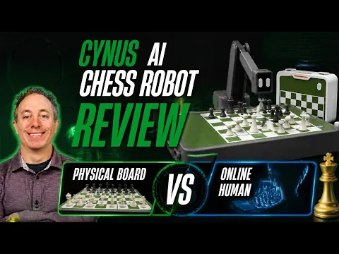 Cynus AI Chess Robot Review - Play Chess Physically VS Online Opponent!