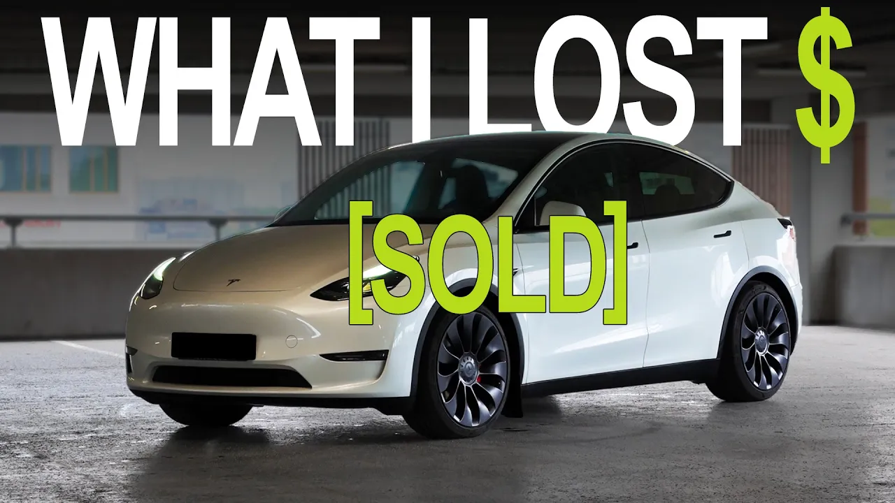 Selling my Tesla MODEL Y & this is how much I LOST!