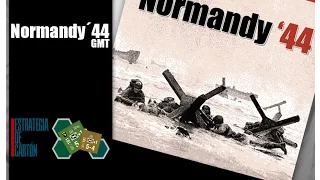 2.- Normandy´44 - El Mapa y las Fichas