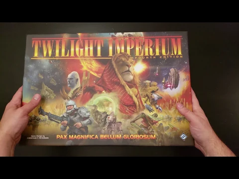 Twilight Imperium 4th Edition - Whats in the Box?