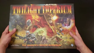Twilight Imperium 4th Edition - Whats in the Box?