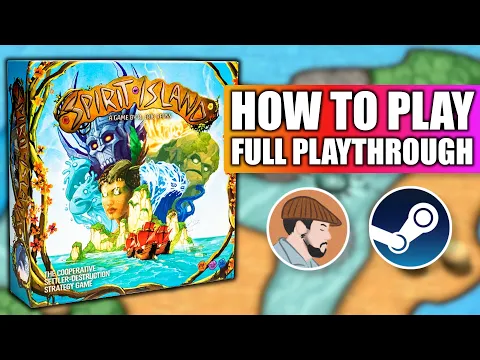 How to Play Spirit Island - Full Digital Playthrough | Steam
