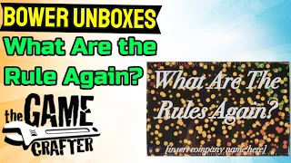 What Are The Rules Again? Deep Unboxing