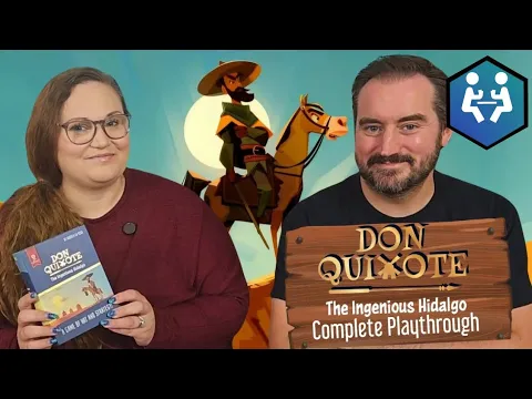 Don Quixote The Ingenious Hidalgo - Complete Boardgame Playthrough