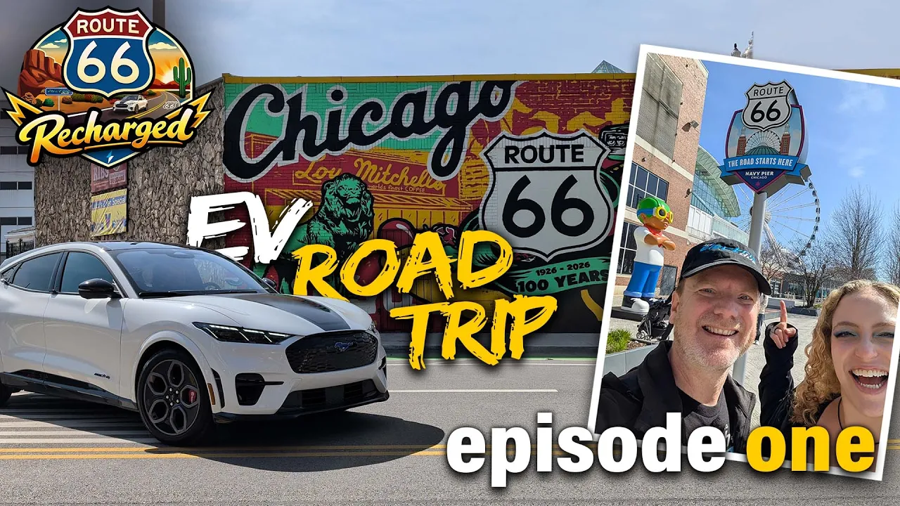 Route 66 turns 100 | EPIC EV ROAD TRIP in a Mustang Mach-E! Route 66 Recharged BEGINS!