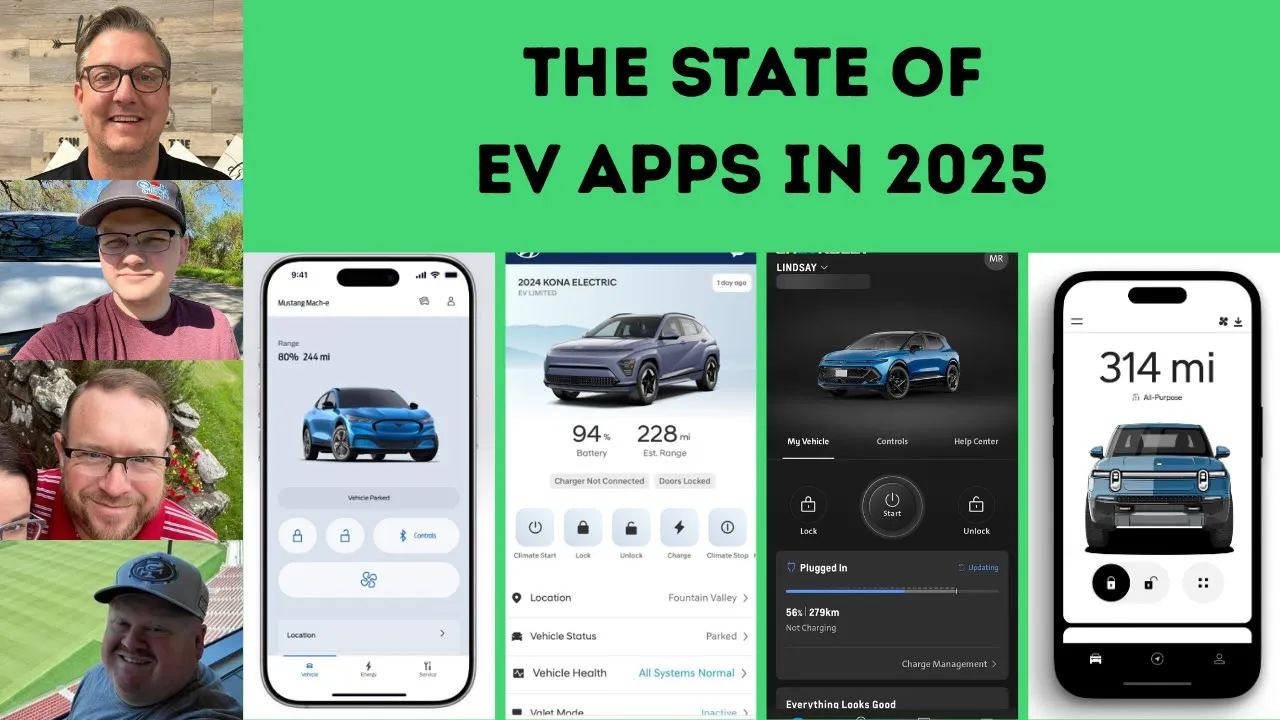 The State of EV apps in 2025 - The Good, The Bad, and The UGLY.