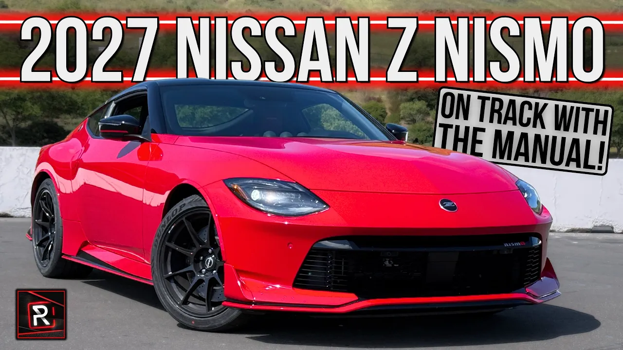 Manual Baby GT-R?! | 2027 Nissan Z Nismo | Detailed First Drive Track Review