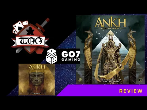 Go7 Gaming Insert for Ankh Gods of Egypt and Pharaoh Expansion Review