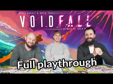 The board game Voidfall - Full Playthrough