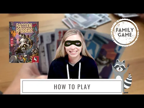 Raccoon Robbers | How to Play | Table Top Board Game | Family Board Game | Pegasus Spiele
