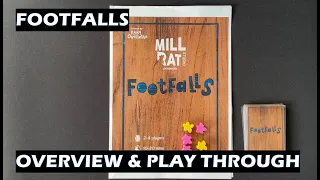 Footfalls Card Game Overview and Play Through