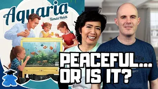 Aquaria Board Game Review - A Relaxing Brain Burner