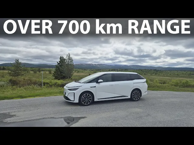 Xpeng X9 Performance 2026 goes 24 % longer than WLTP in Teslabjørn's eco range test in Norway
