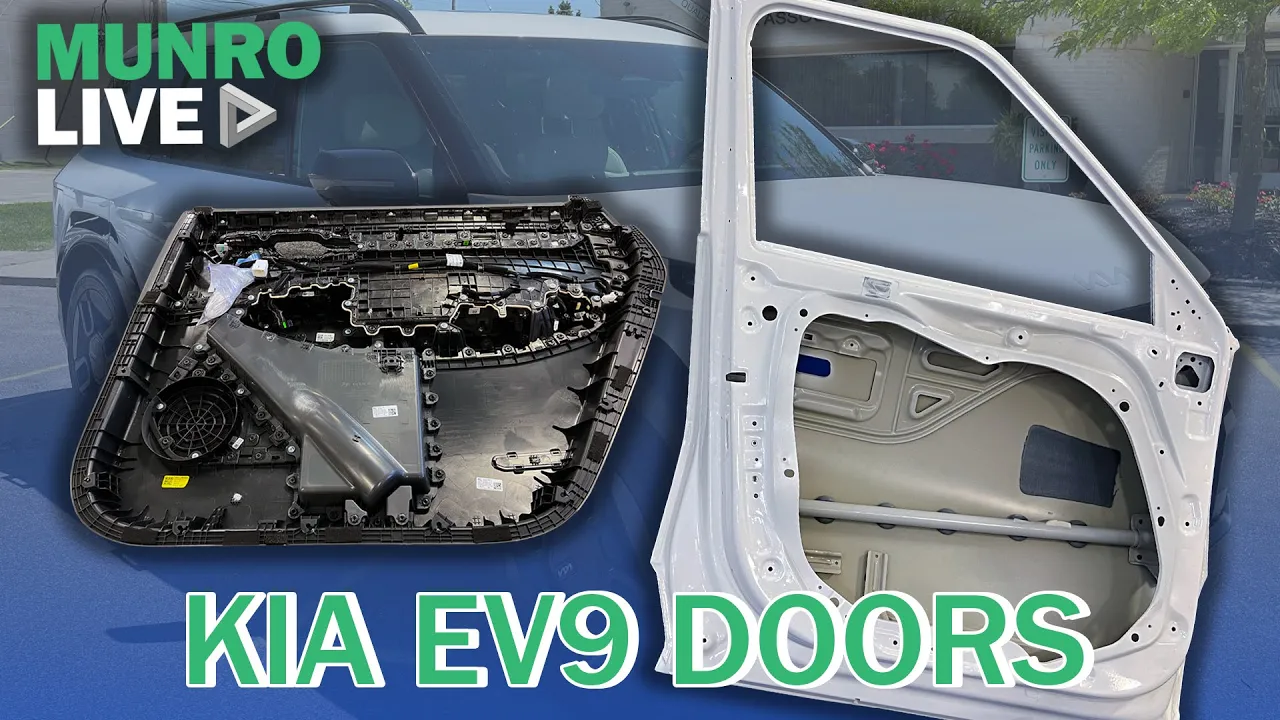 KIA EV9 Door Dissection: What’s Inside?
