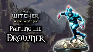 Painting THE DROWNER from The Witcher: Old World