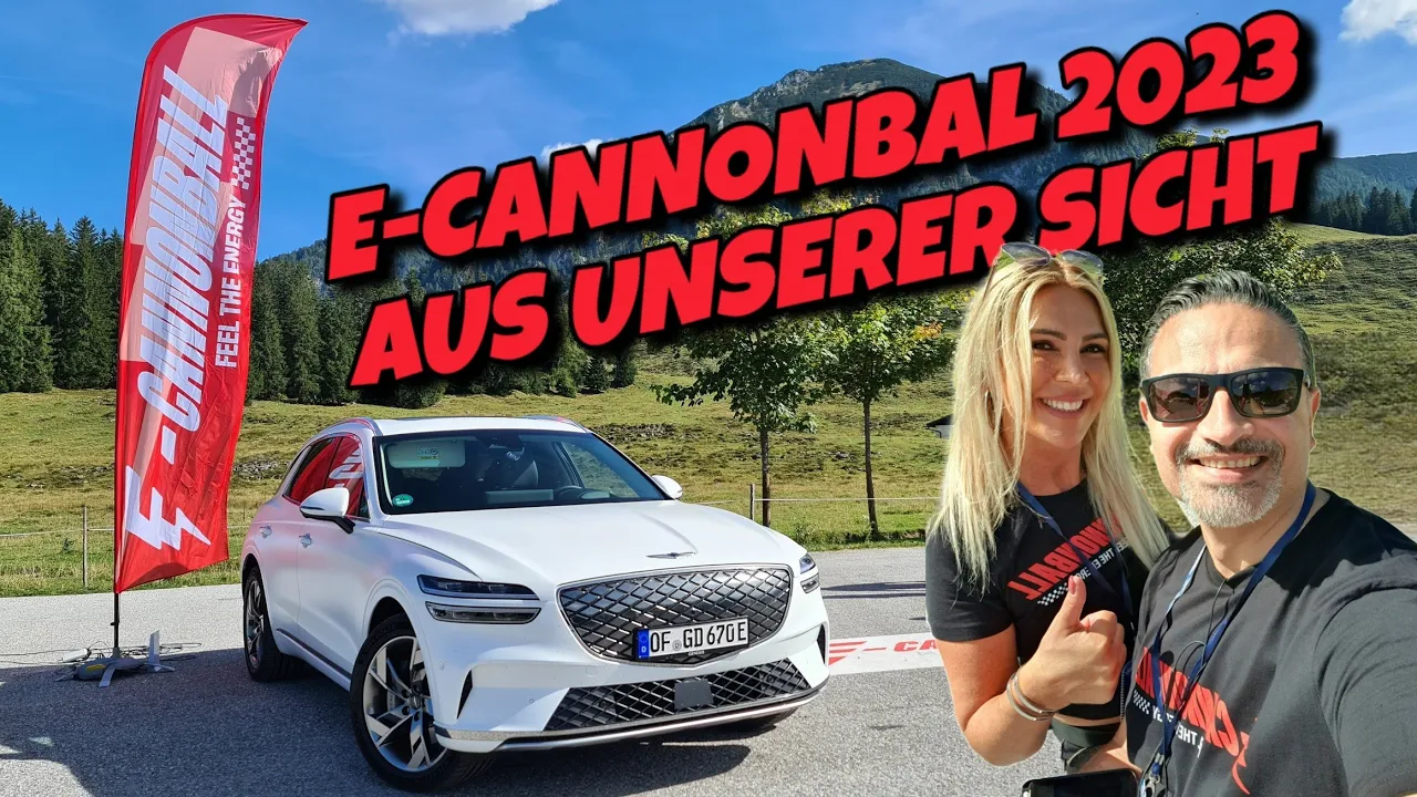 Der E-Cannonbal 2023 HINTER den Kulissen! Youtuber | Hotels | Autos Spaß! @ECannonball