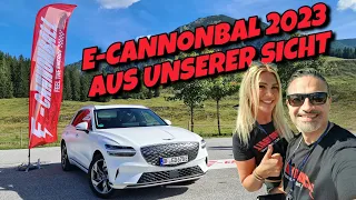 Der E-Cannonbal 2023 HINTER den Kulissen! Youtuber | Hotels | Autos Spaß! @ECannonball
