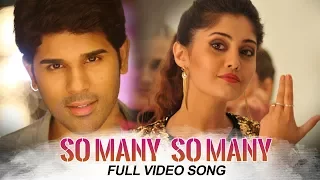 Okka Kshanam Full Video Songs - So Many So Many Full Video Song | Allu Sirish, Surbhi, Seerat Kapoor