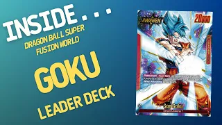 Inside…Goku Universe 7 Leader Deck - Fusion World