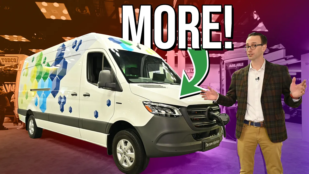 2024 Mercedes eSprinter: Better than E-Transit? | 2023 Work Truck Week