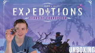 Expeditions: Gears of Corruption Unboxing
