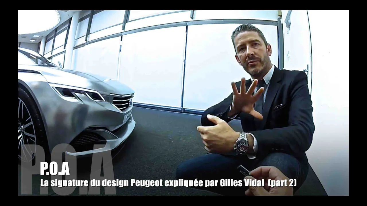 Gilles Vidal nous parle de la signature Peugeot
