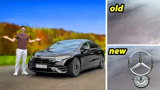 A proper electric S-Class now? New Mercedes EQS update driving REVIEW