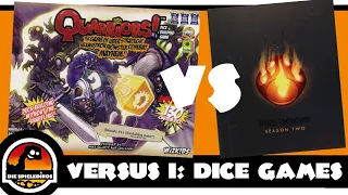 Versus.  Folge 1   Quarriors gegen Dice Throne Season 2