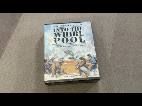 The Discriminating Gamer: Tattered Flags: Into the Whirlpool unboxing with Ray