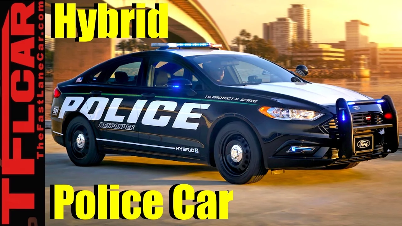 Meet the Ford Police Responder Hybrid Sedan: 38 MPG Ford Fusion Hybrid Gets a Police Makeover