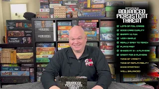 TABLE TOP GAMING GUILD FULL REVIEW of Advanced Persistent Threat!
