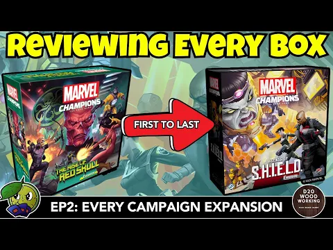 Reviewing Every Marvel Champions Big Box Expansion and Campaign w/ @DaringLime