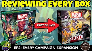 Reviewing Every Marvel Champions Big Box Expansion and Campaign w/ @DaringLime