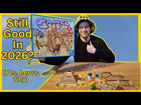 Camel Up - Board Game Review - Still Good in 2026?