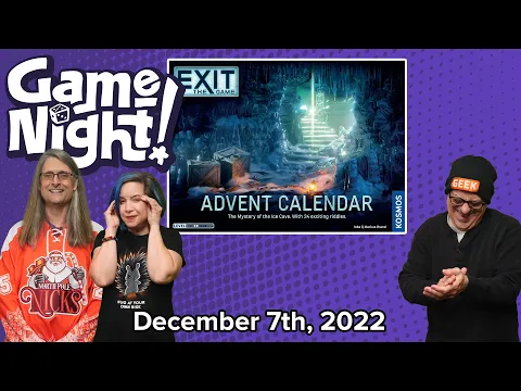 GameNight! 24 Days of Advent - Exit: The Game – Advent Calendar: The Mystery of the Ice Cave Dec. 7