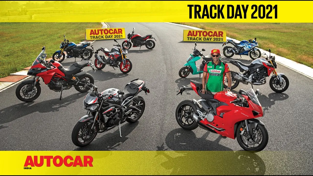 Most fun bikes on track with Rajini Krishnan | Track Day 2021 | Autocar India
