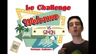 Le Challenge Solitaire du jeu Welcome avec Simon