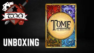 Tome: The Light Edition Board Game Unboxing