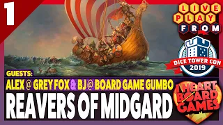 Reavers of Midgard w/ guests! From Grey Fox Games, by J.B. Howell | @ DTC 2019 | Session 1, 3P