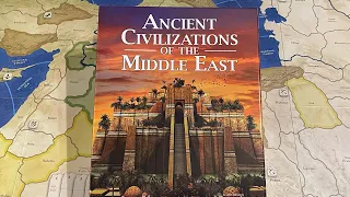 Ancient Civilizations of the Middle East (GMT) - Unboxing, Overview and Comparision to ACIS