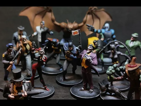 Painted Miniatures Showcase-Batman: Animated Series Boardgame