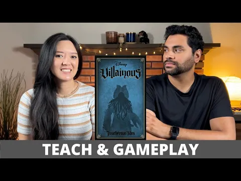 Villainous: Treacherous Tides - Teach & Playthrough