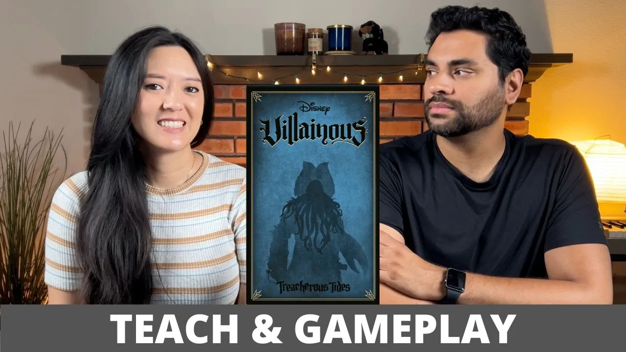 Villainous: Treacherous Tides - Teach & Playthrough