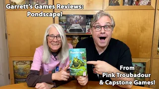 Garrett's Games Reviews Pondscape from Pink Troubadour and Capstone Games