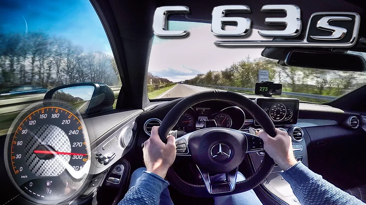 Mercedes AMG C63 S Coupe Edition1 TOP SPEED & ACCELERATION by AutoTopNL