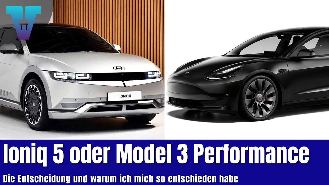 Welches wird das neue Auto? Ioniq 5 oder Model 3 Performance [Deutsch 4K] | Vision E Drive #92