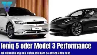 Welches wird das neue Auto? Ioniq 5 oder Model 3 Performance [Deutsch 4K] | Vision E Drive #92