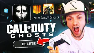 *NEW* COD Ghosts on PS5... I RAGED!