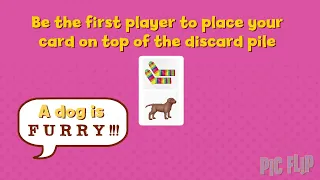 Pic Flip Card Game